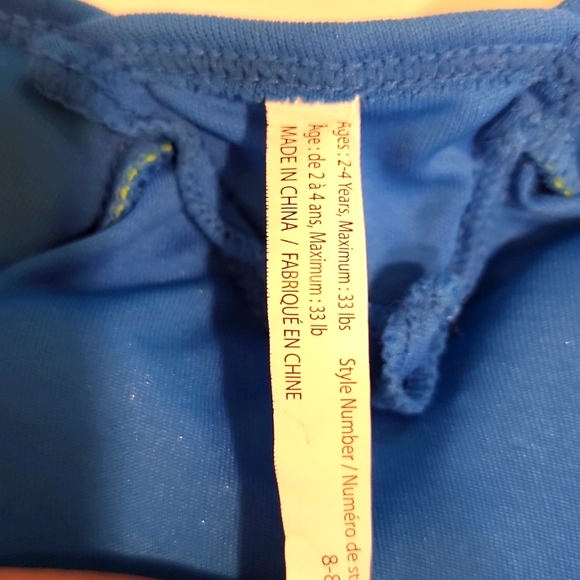 EUC!!! Aqua Toddler Flotation Vest Swim School UPF50 - Picture 4 of 5